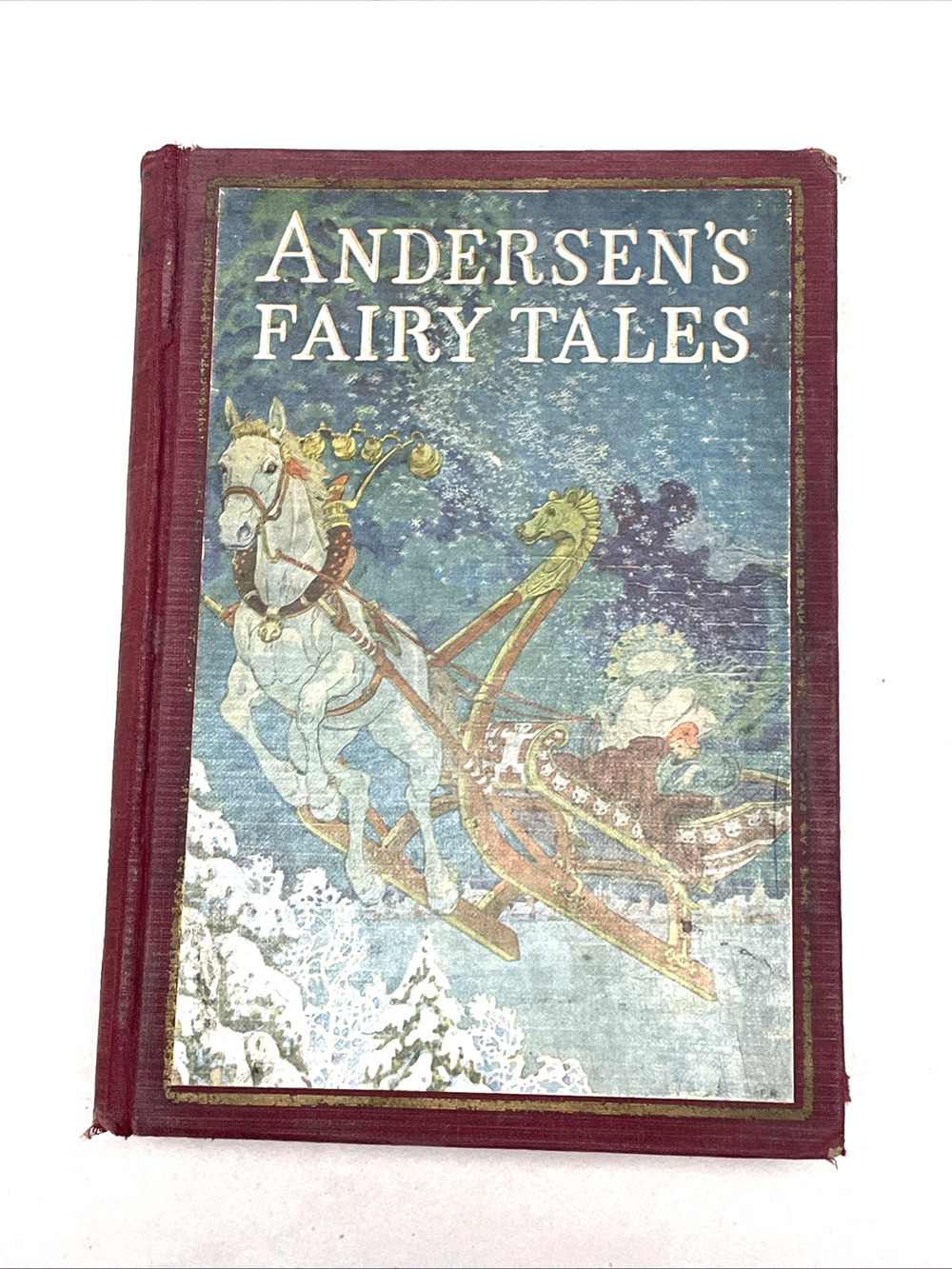 Andersen's Fairy Tales Antique Illustrated Children's Book Color Plates AS IS